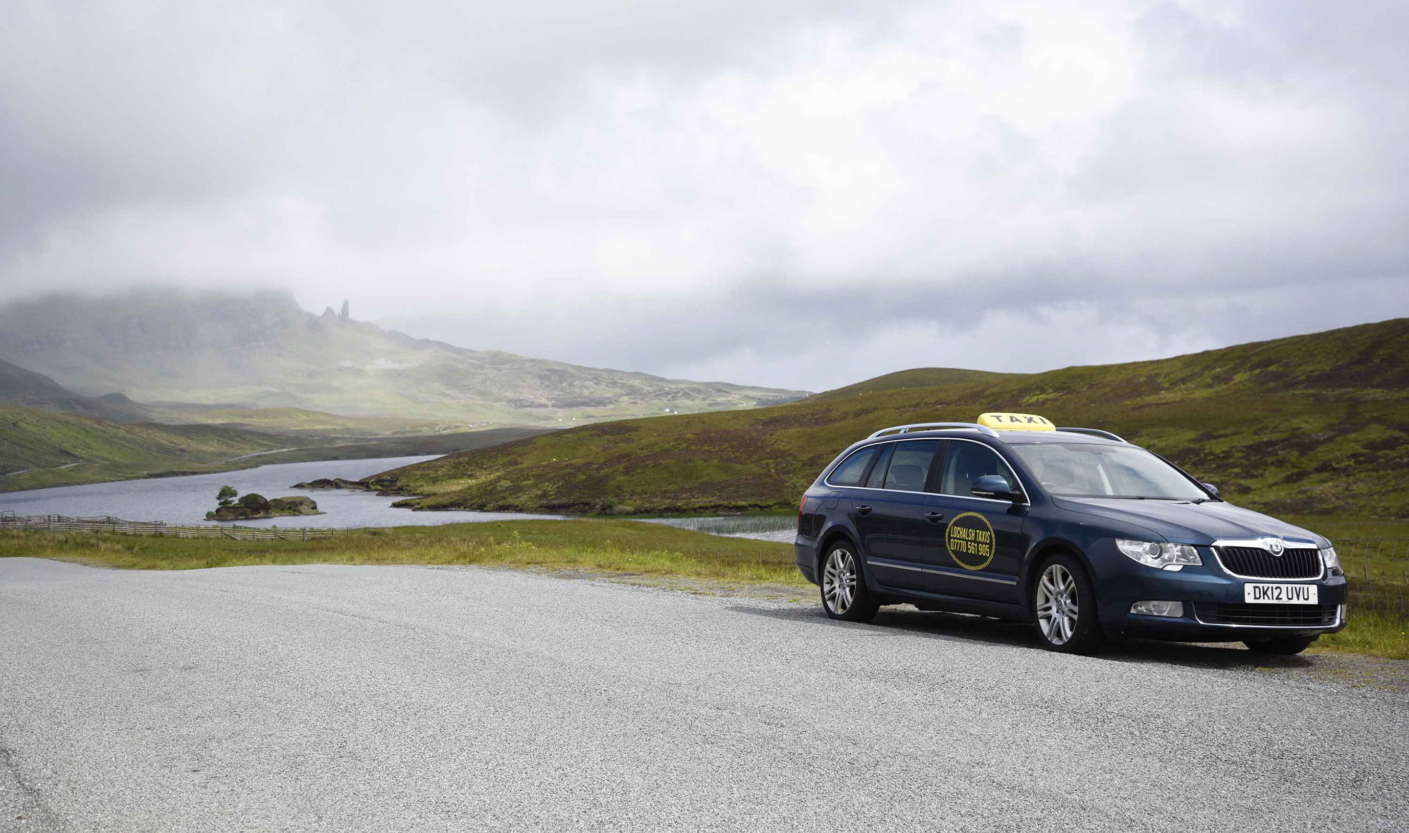Lochalsh Taxis are a taxi service operating in the Isle of Skye and Lochalsh providing tours connections and transfers in our cab